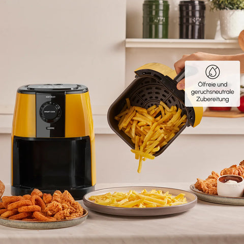 Karaca Smart Cook Airfryer, Ananas Geel