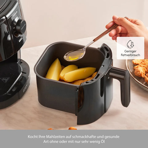 Karaca Smart Cook Airfryer, Ananas Geel