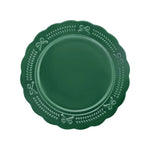 Karaca Christmas Porcelain Side Plate, 21cm, Green