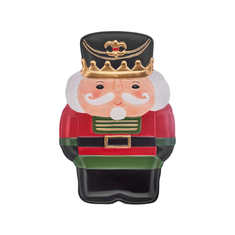 Karaca Christmas Notenkraker Decoratief Bord, 23cm