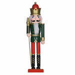 Karaca Home Christmas Nutcracker With Walking Stick, 36 Cm