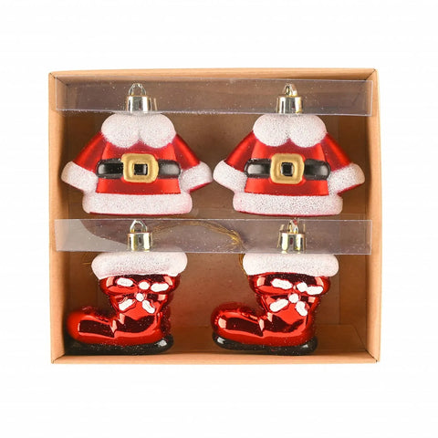 Karaca Home Kerstboom Ornamentenset, 4-Delig