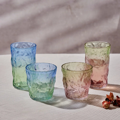 Karaca Glacier Glas, Blauw Groen, 383 ml