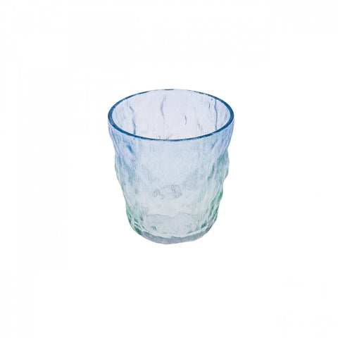 Karaca Gletsjer Waterglas, Blauw Groen, 287 ml