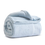 Karaca Pearl Baby Fleece Wellsoft TV Blanket, Blue