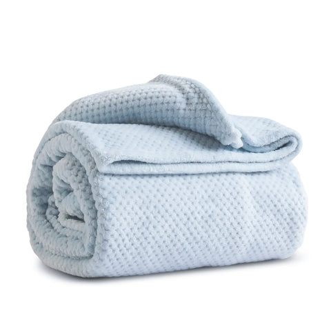 Karaca Pearl Baby Fleece Wellsoft TV Deken, Blauw