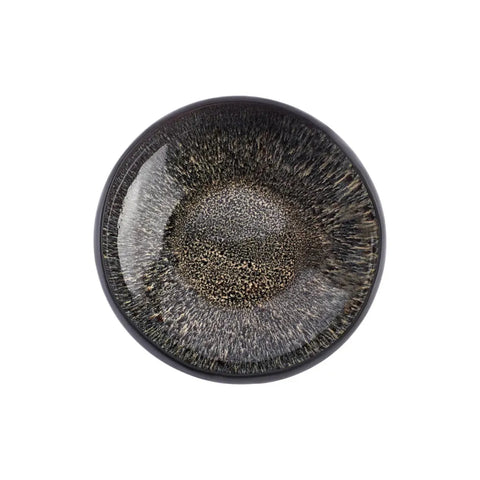 KARACA BLACK GALACTIC REACTIVE MEDIUM SERVING BOWL