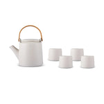 Karaca Yuuki Tea Set for 6 Persons, 7 Pieces