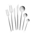 Karaca Jupiter Premium Boxed Cutlery Set for 12 Person Platinum, 84 Piece