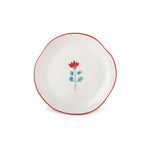 Karaca Primavera Floral Dessert Plate 