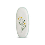 Karaca Primavera Green Stripes Oval Plate