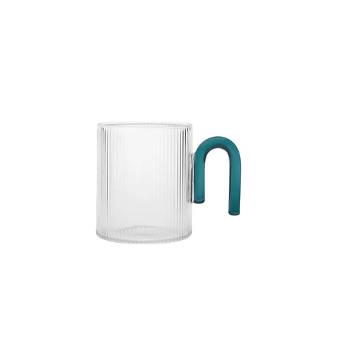 KARACA MIRACLE 320 ML MUG GREEN HANDLE