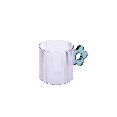 KARACA MIRACLE 360 ML MUG GREEN FLOWER HANDLE