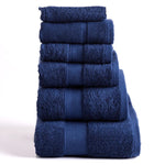 Karaca Joey Navy Egyptian Cotton Towel Set