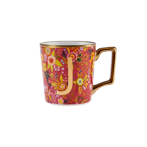 KARACA FLOWER J HARFLI MUG