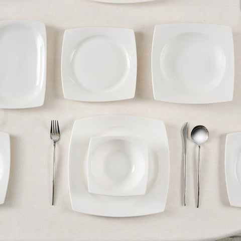 Karaca Vesta White 12-persoons Servies Set, 52-delig