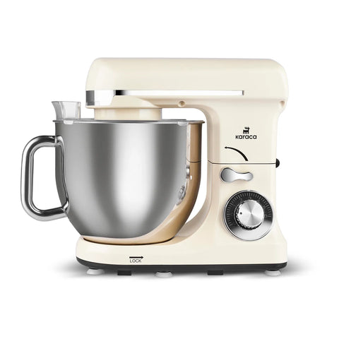 Karaca Blendburst Staande Mixer, 5.7L, 1400W, Iconic Beige