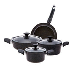 Karaca Biogranit Blackgold V1 7 Piece Cookware Set