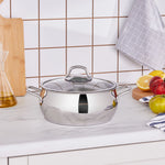 Karaca Emirgan Induction Steel Pot, 22 cm