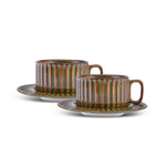 Karaca Cereus tea set for 2 persons, 4-piece, green