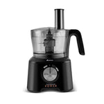 Karaca Mastermaid Power Max 11 in 1 Food Processor, Matte Black Silver, 2500 W