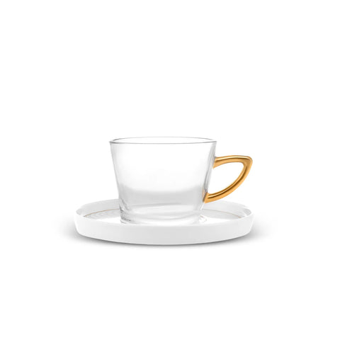 Karaca Bekka 2 Person Tea Cup Set, 4 Piece