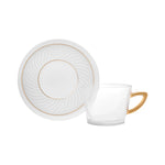 Karaca Bekka 2 Person Tea Cup Set, 4 Piece