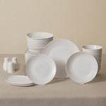 Karaca Arte for 12 Person Dinnerware Set, 53 Piece, New Generation Bone