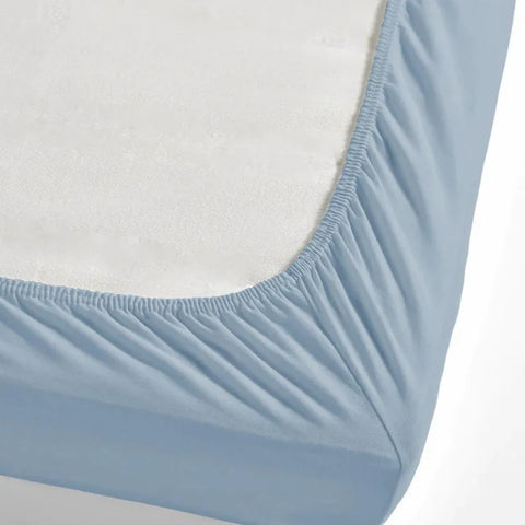 Nautica Jersey Fitted Sheet, Blue, 180x200 cm