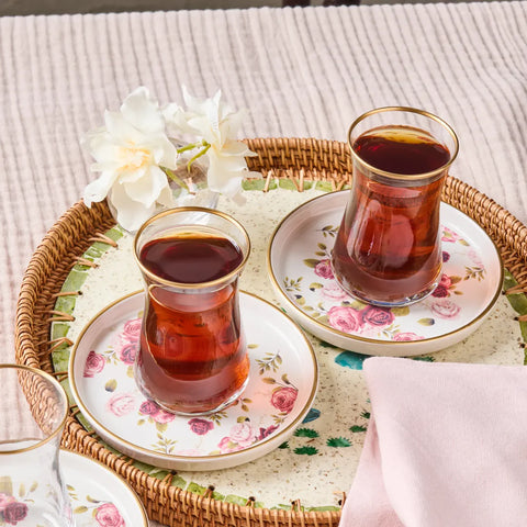 Karaca Marilla Tea Set for 6 Person, 18 Piece