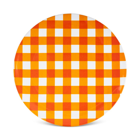 Karaca Halloween 24 Gingham Serving Plate 27 Cm