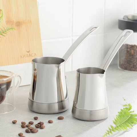 Karaca Win Induction Coffee Pot Set of 2